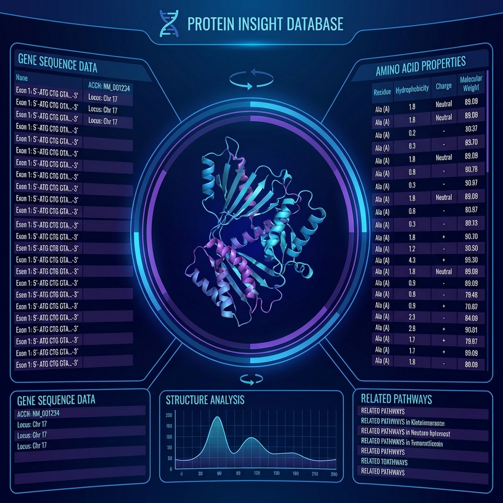 PROTEIN INFO DATABASE